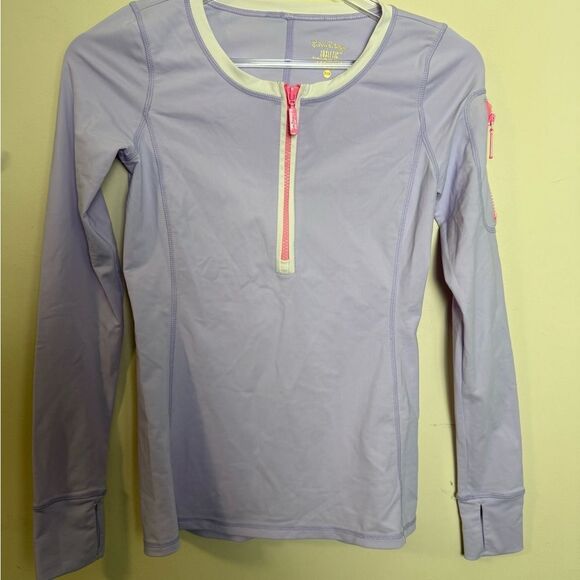 Lilly Pulitzer 25356 Purple Luxetic XXS UPF 50+   Kona Sunguard Long Sleeve - Picture 1 of 4